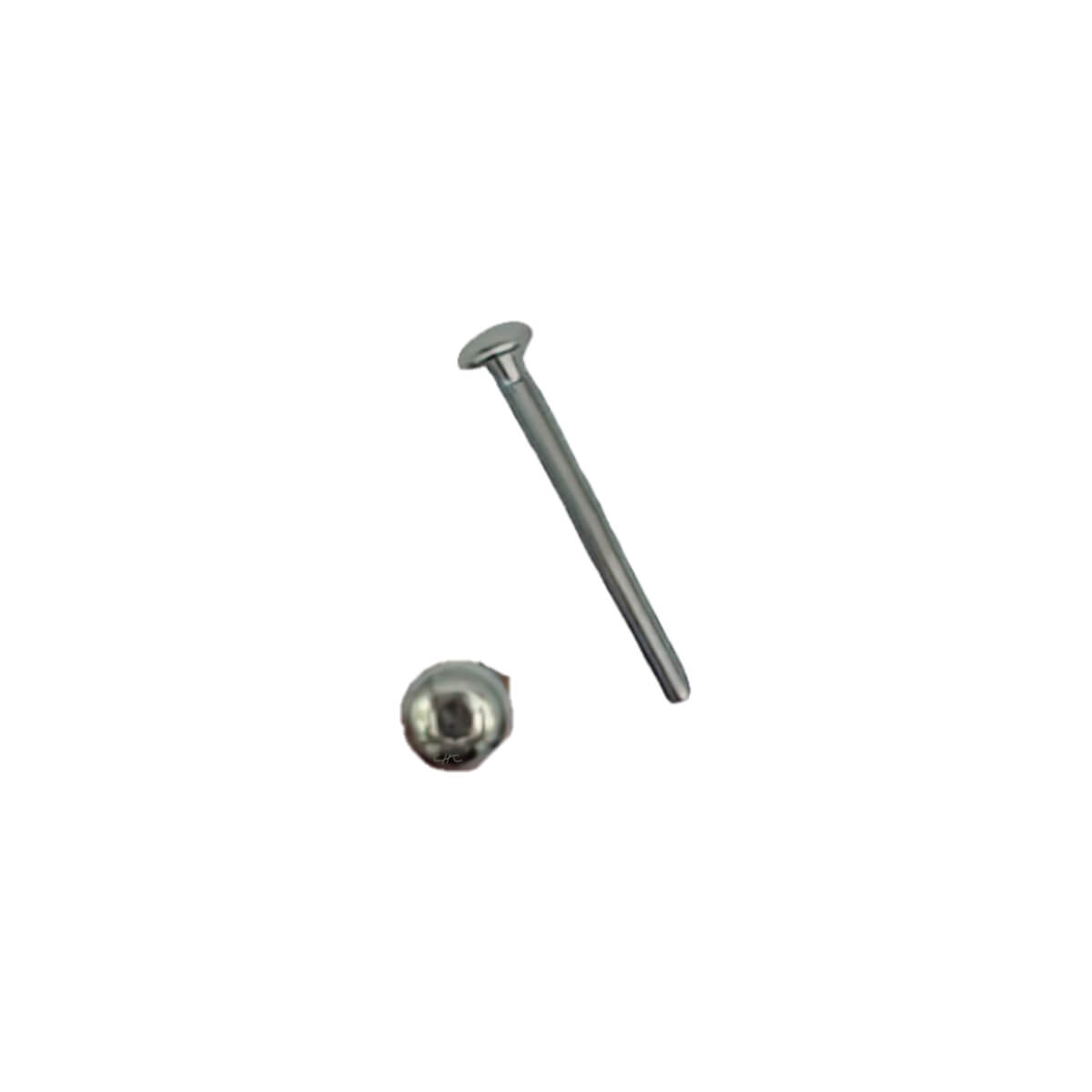 MGPB-R6-10G - Huck - Perno MagnaGrip 3/16" cabeza button, rango 0.062-0.625, acero al carbón zincado
