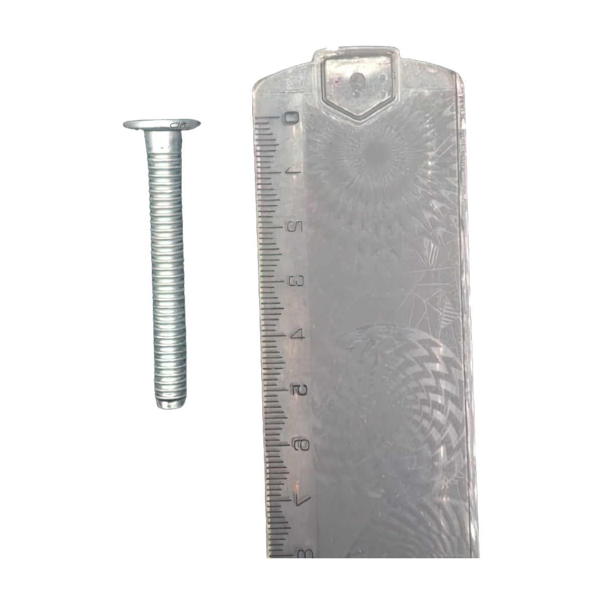 MGPT-R8-10G - Huck - Perno MagnaGrip 1/4" cabeza truss, rango 0.125-0.625, acero al carbón zincado