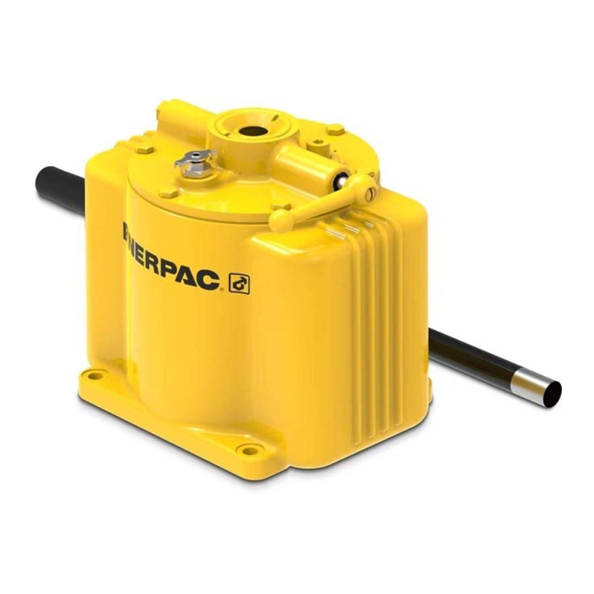 P25 - Enerpac - Bomba hidráulica manual de baja presión 2500 psi - Velocidad única -  200 in3 utilizable de aceite