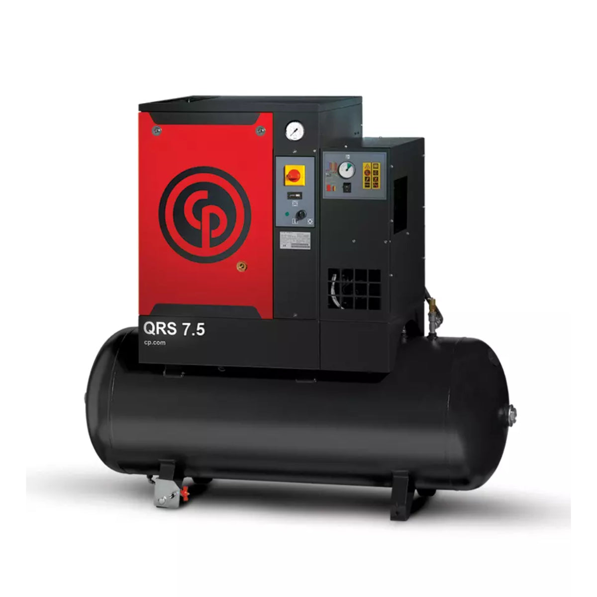 QRS-7.5HP-TM - 4152051783 - Chicago Pneumatic - Compresor de Aire de Tornillo Rotacional - 7.5HP - 150 psig Máx - 208-230-460V /60HZ / 1F - Tanque de 60 gal. - Sin secador