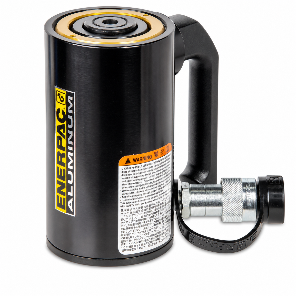 RAC304 - ENERPAC - Cilindro hidráulico de aluminio simple acción - 30 TON, carrera 4 in