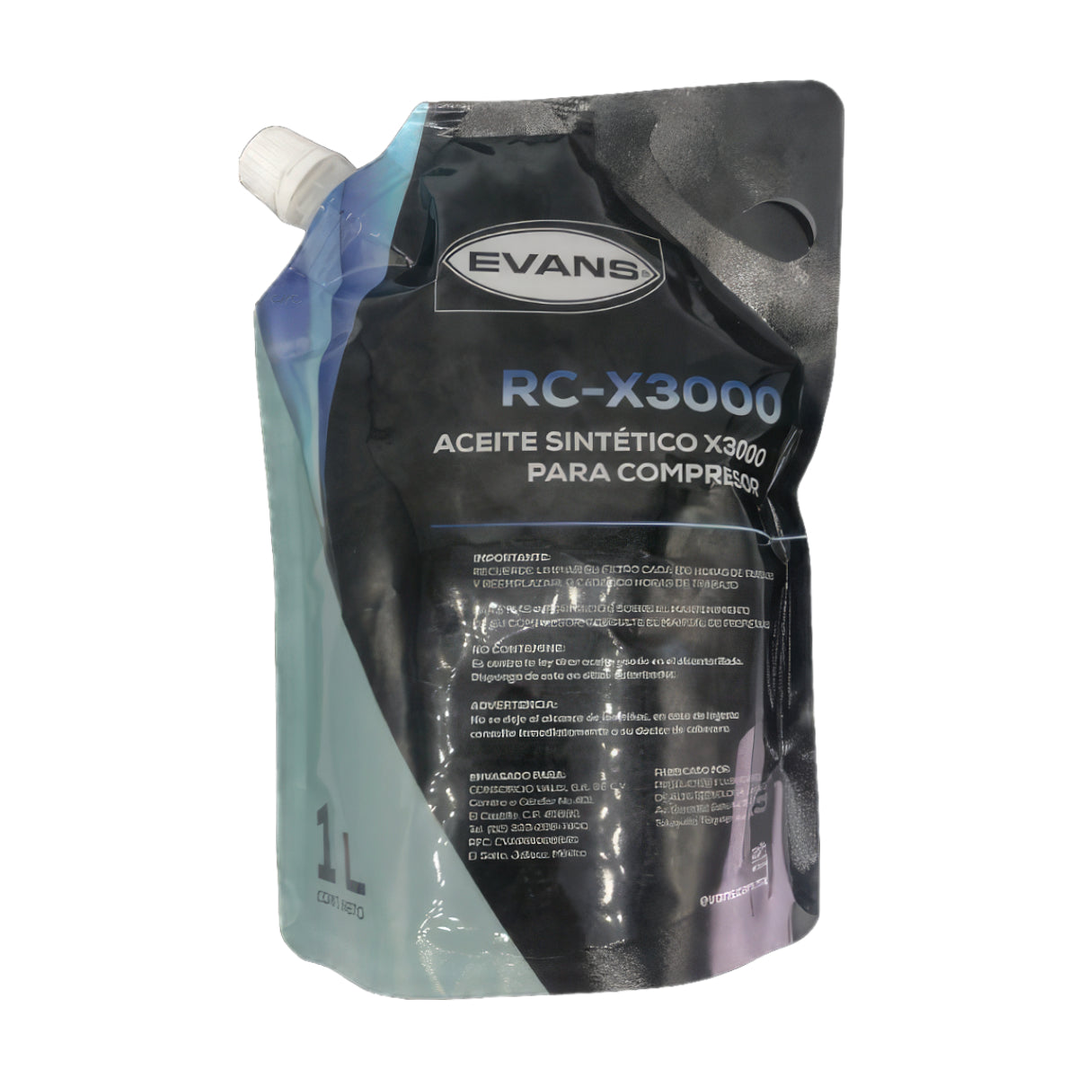 RC-X3000 - Evans - Aceite sintético para compresor - 1 LITRO