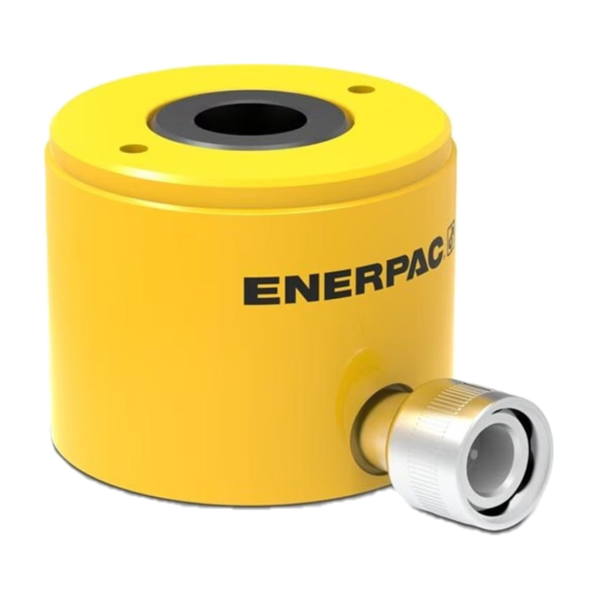 RCH120 - Enerpac - 13.8 toneladas Capacidad - 0.31 pulg Carrera - Simple acción, Cilindro hidráulico de émbolo hueco