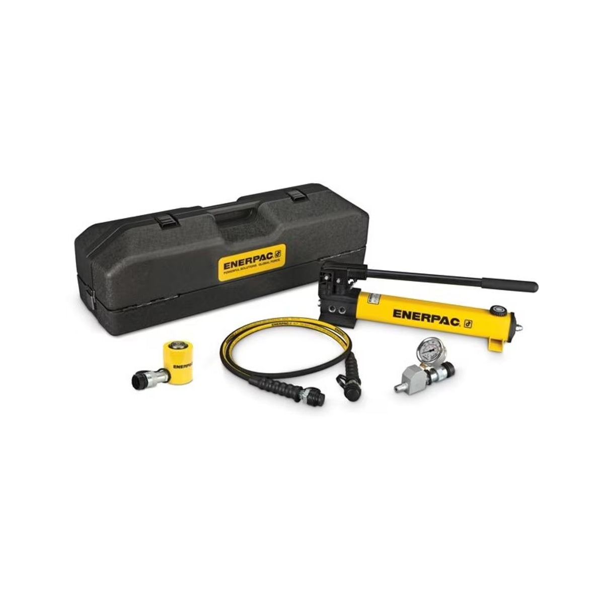 SCL101TB - Enerpac - Cilindro hidráulico de baja altura y conjunto de bomba manual - 10 Ton, 1.5 pulg Carrera