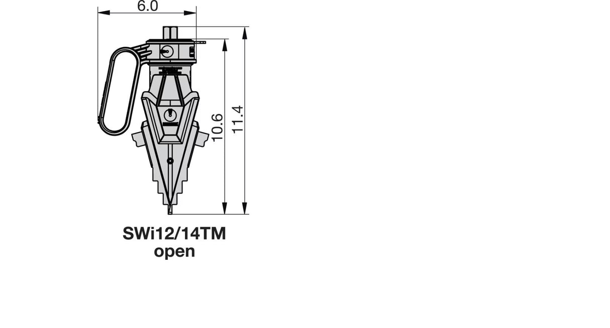 SWI1214TMSTDSPB - ENERPAC - Conjunto mecánico de separador de bridas 15.7 Toneladas, 4.1 pulg Separación Máxima