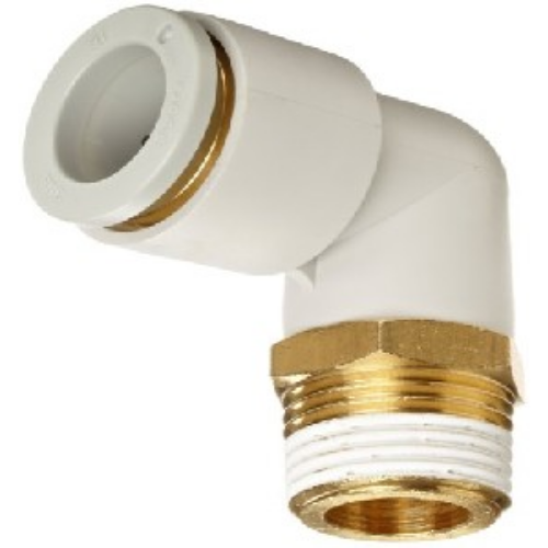 KQ2L04-M5A - SMC - Conexión instantánea - Conexión Tubo - Codo orientable - Ø 4 - M5 x 0.8