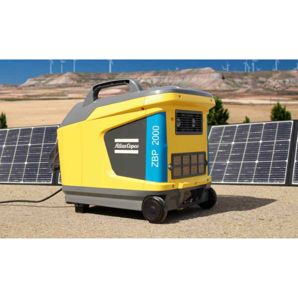 ZBP2000 - Atlas Copco - Sistema de almacenamiento de Energía Transportable