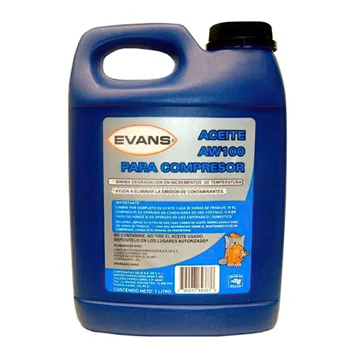 RC-AW100 - Evans - Aceite Mineral Para Compresor - 3.78 l (1 Gal)