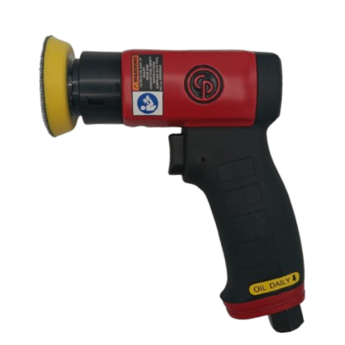 CP7200SK - Chicago Pneumatic - Mini Lijadora Orbital Neumática de 3" (75 mm) Con Kit Y Respaldo