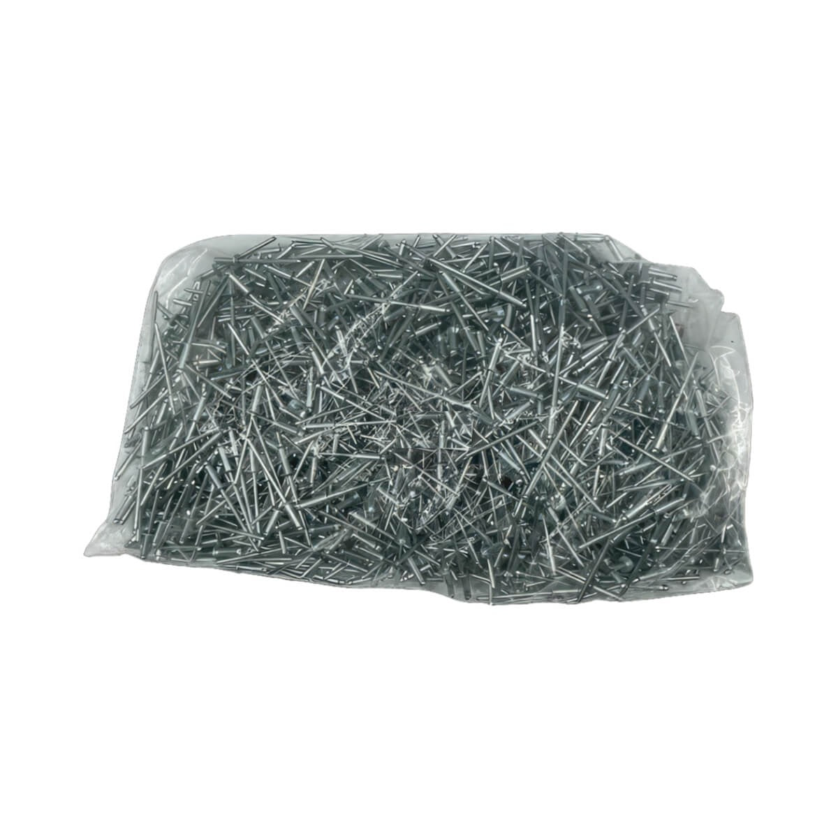 MA-50117-1000PACK - Marson - Paquete SB4-4 Klik-Fast Remache de extremo abierto - cabeza de cúpula - 1/8 pulgadas - Agarre .188-.250 - cuerpo de acero, mandril de acero, acabado trivalente transparente de zinc