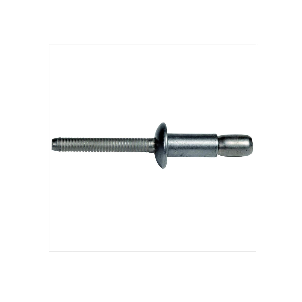 MGLP-R8-E-500PACK - Huck - Paquete - Remache MagnaLok 1/4" cabeza protruding, rango 0.080-0.625, acero al carbón zincado