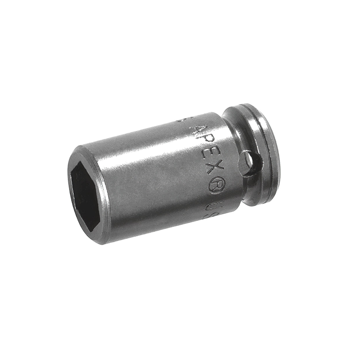 1116 - Apex - Dado de impacto estándar - Hex 1/2" x Cuadro de 1/4" - Long. 1 "