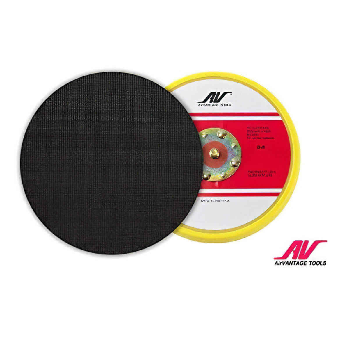 1260101 - Airvantage - Respaldo de 6" Velcro - Sin Hoyos - 13000 rpm