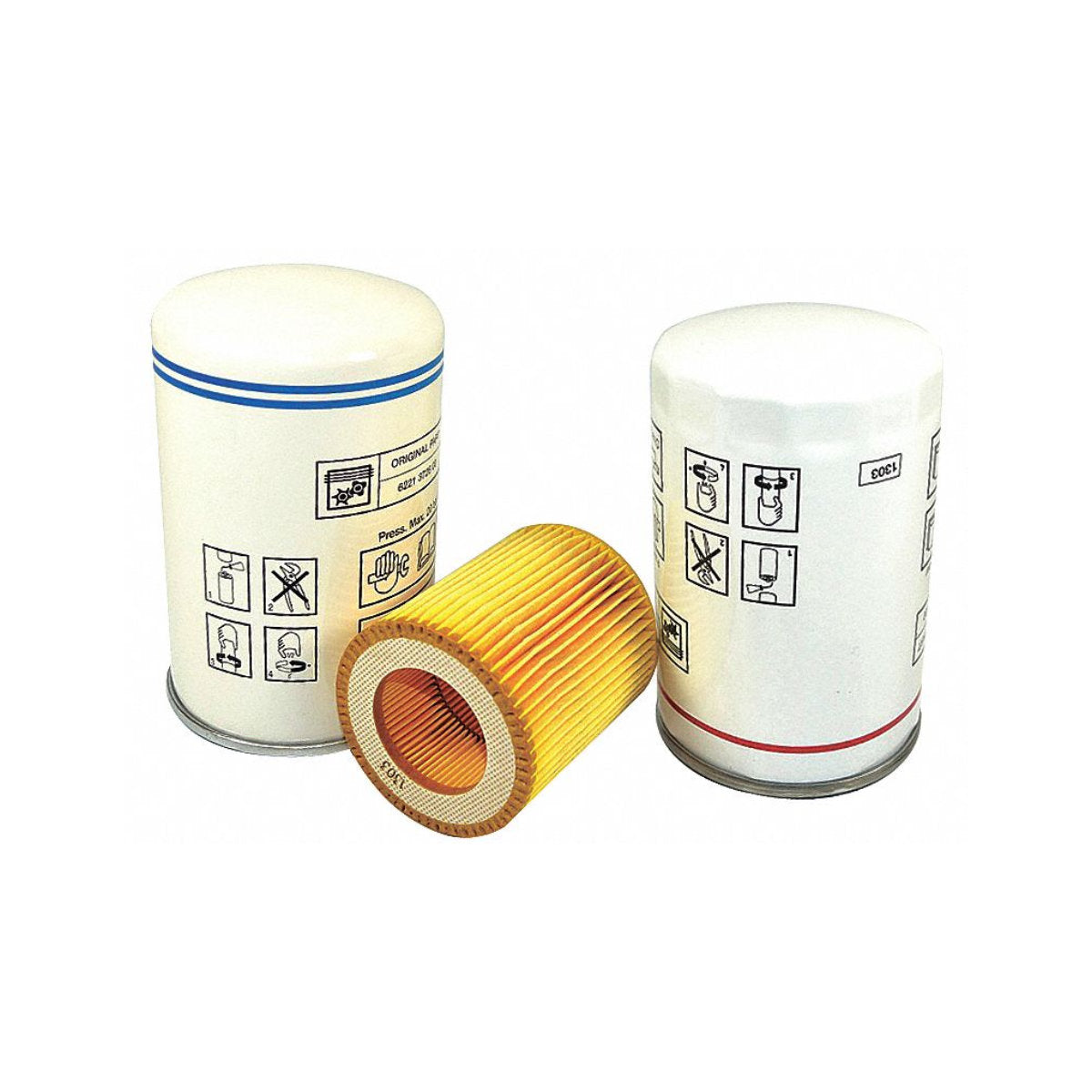 2200902301 - Chicago Pneumatic - Kit de filtros - 4000 horas - Refacción