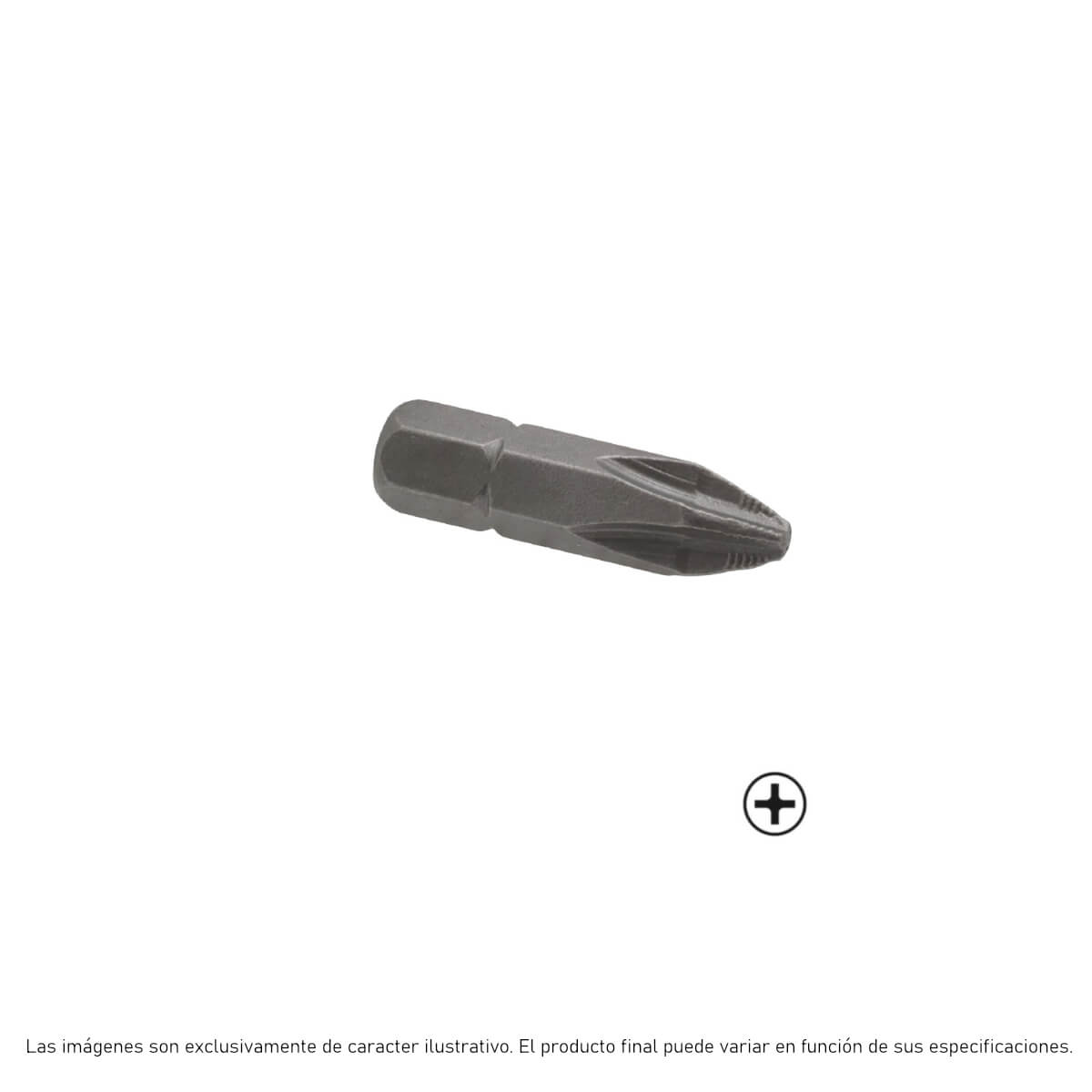 440-2-ACR2X - Apex - Punta Cruz - Punta Phillips ACR #2 - Inserto Hex 1/4"