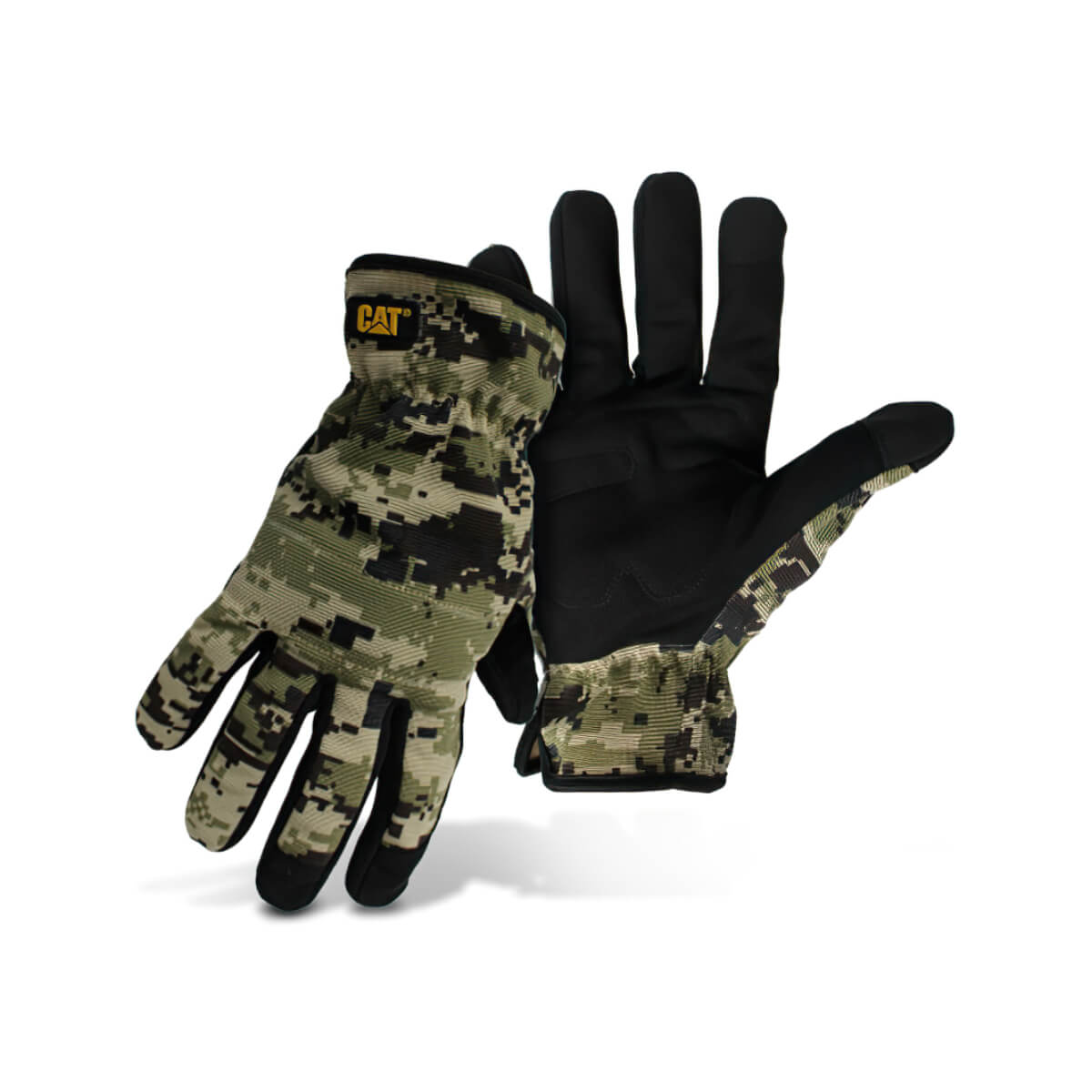 CAT012270M - CAT - Guantes sintéticos cameo digital y palma touchscreen - Talla: M/8/M