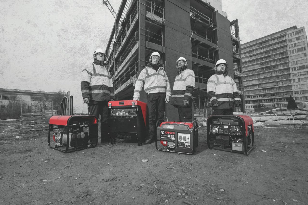 CPPG7W - Chicago Pneumatic - Generador Eléctrico a Gasolina - 6.5 kVA - 240 / 120 V -HZ60 - 1 fase