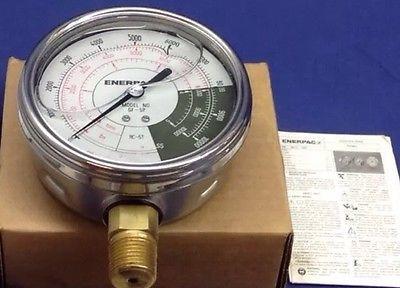 GF5P Enerpac - Manómetro Hidráulico - Rosca 1/2" NPT
