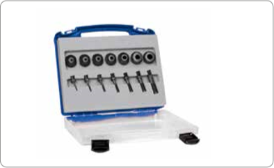 1458112 - Gesipa - Juego de Boquillas y Mandriles UNC/UNF 6-32 a 3/8"-16