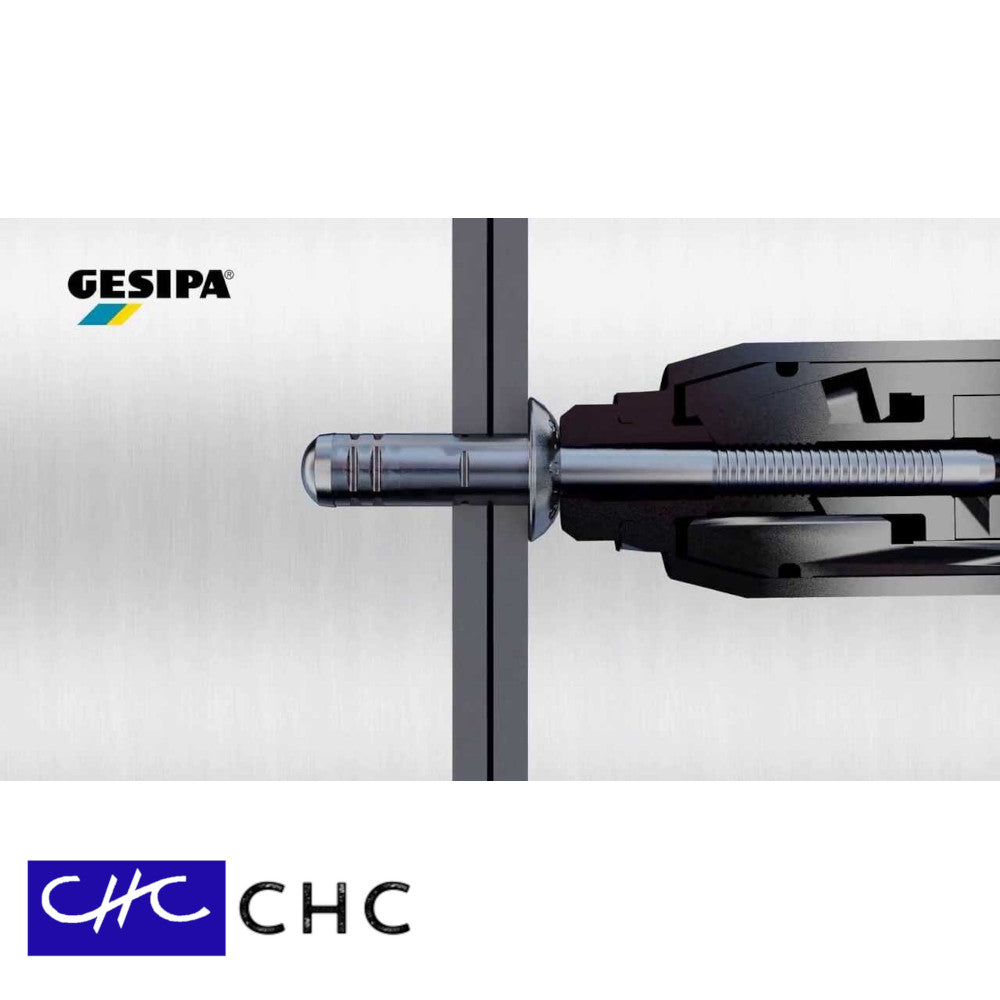 1457665 - Gesipa - Taurus 1 - Remachadora "pop" neumohidráulica - máx. Ø 4 mm (5/32")