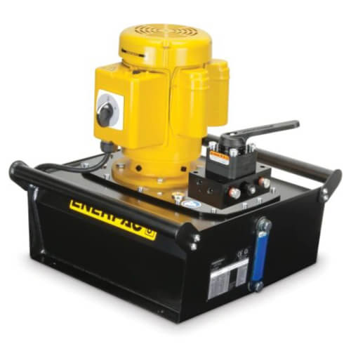 ZE4408MB  Enerpac - Bomba eléctrica 4/3 manual - Motor inducción 1.7 HP - 10000 psi