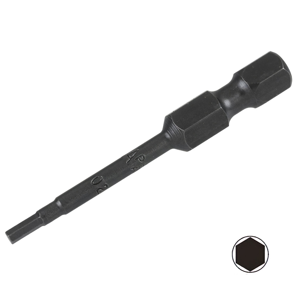 AM-02-A - Apex - Punta Power Drive Allen 5/64" - Allen Hex 1/4"