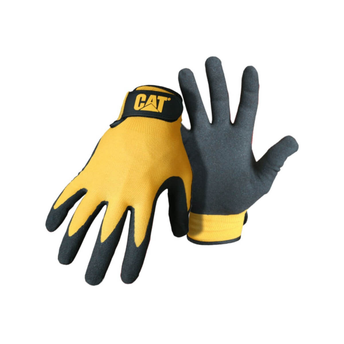 CAT017416J - CAT - Guantes tejidos de nylon con espuma de nitrilo celular - Talla: XL/10/XG