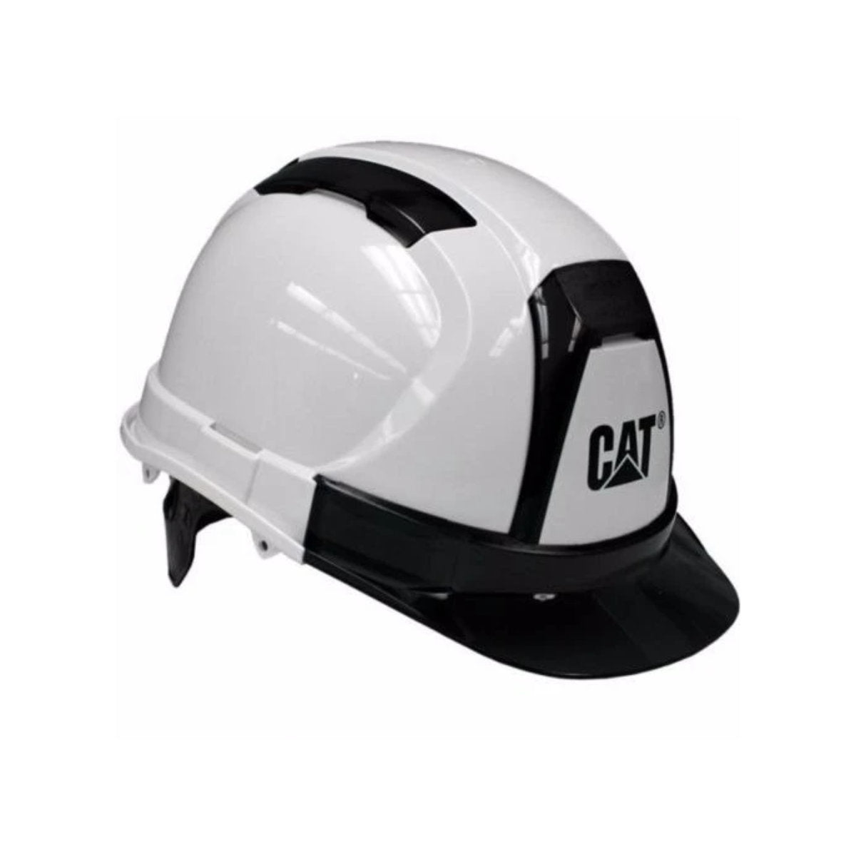 CAT019665 - CAT - Casco blanco ventilado - Aprobado por ANSI Certificado CE