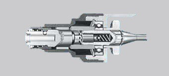 CP2754 - Chicago Pneumatic - Atornillador neumático directo - Hex 1/4" - 0.0-5.0Nm