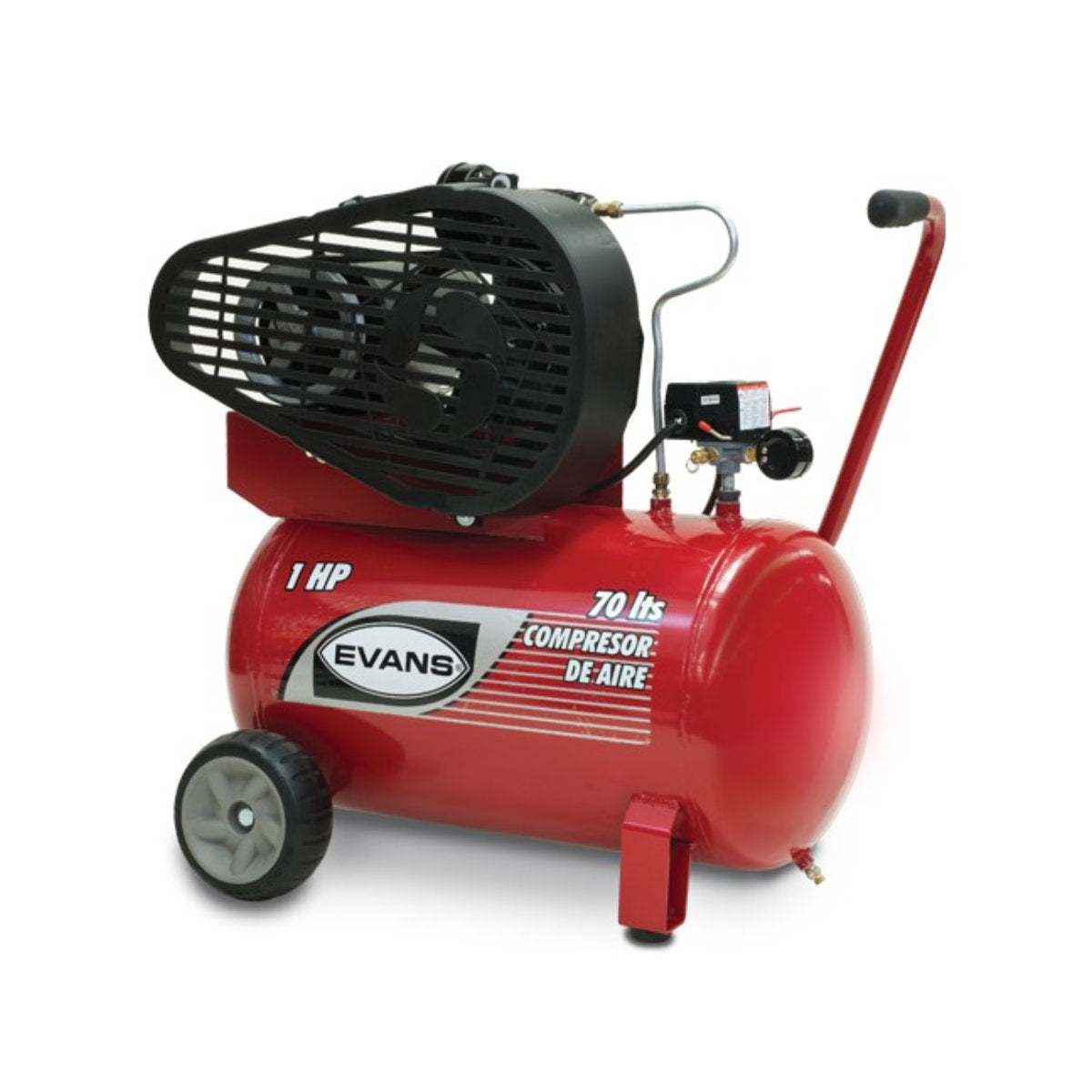 E055ME100-070 - Evans - Compresor de aire Lubricado - 1 HP - 1 etapa