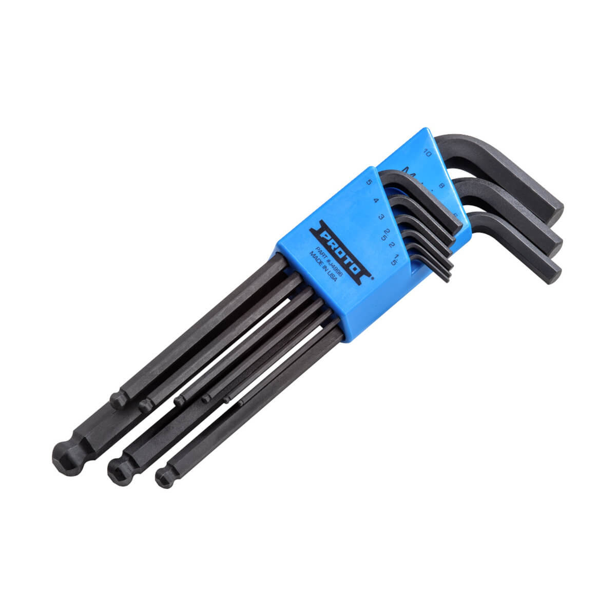 J4996 - PROTO - JGO 9 LLAVES HEXAGONALES