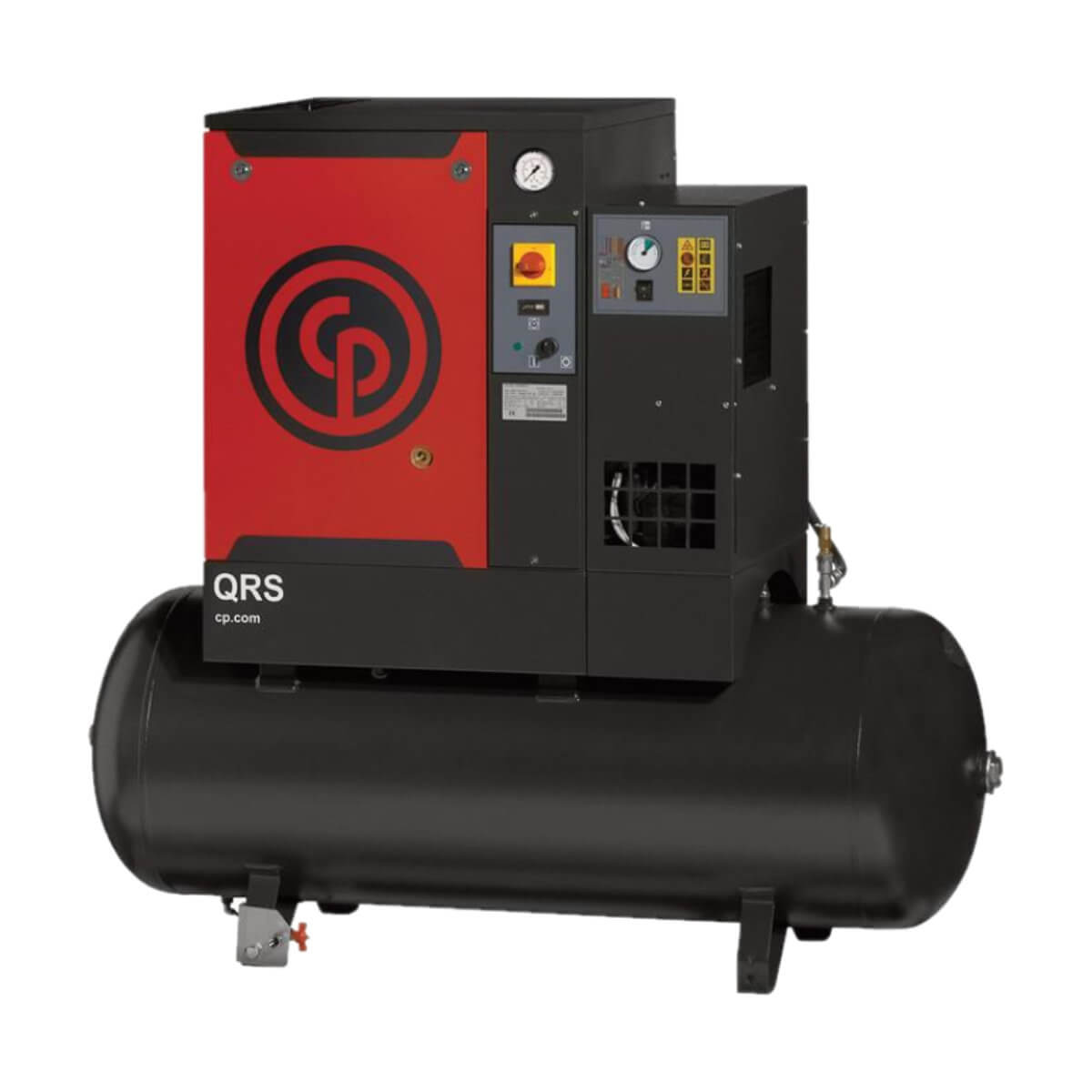 QRS-5HP-D-TM - 4152051779 - Chicago Pneumatic - Compresor de Aire de Tornillo Rotacional - 5.0 HP - 150 PSIG Máx - 208-230/460V-3F-60Hz - Tanque 60 gal - Con secador