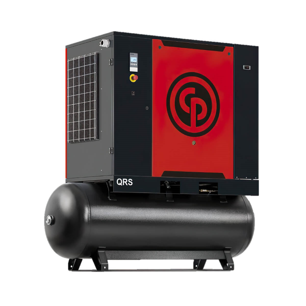 QRSM-20HPD-TM125 - 4152023190 - Chicago Pneumatic - Compresor de Aire de Tornillo Rotacional - 20 HP - 125 psig Máx - 208-230/460V-3F-60Hz - Tanque 132 gal - Con secador