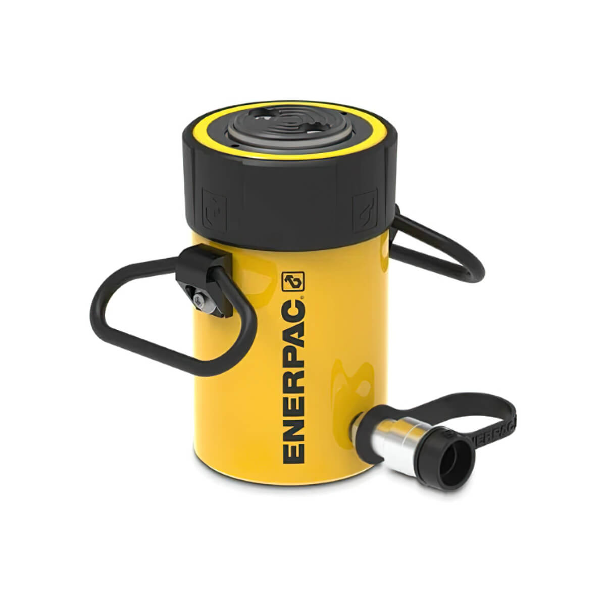 RC504 - Enerpac - Cilindro hidráulico de uso general con émbolo sólido - Simple acción - Capacidad: 50 toneladas - Carrera máxima: 4 pulgadas - Presión máxima: 10,000 psi (689 bar)- Serie DUO