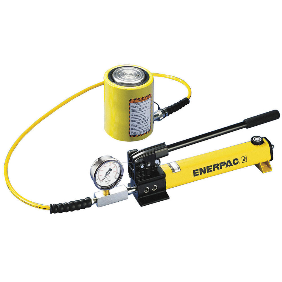 SCL101H ENERPAC - Conjunto Hidráulico de 10 - Ton Cilindro 10 Ton, hidráulico de baja altura con bomba manual - Conjunto
