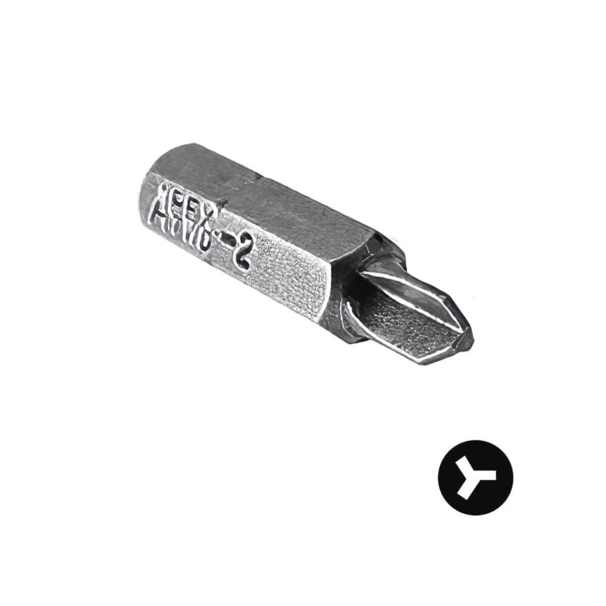 TWD-2 - Apex - Punta Tri-Wing - Hex 1/4" - Inserto