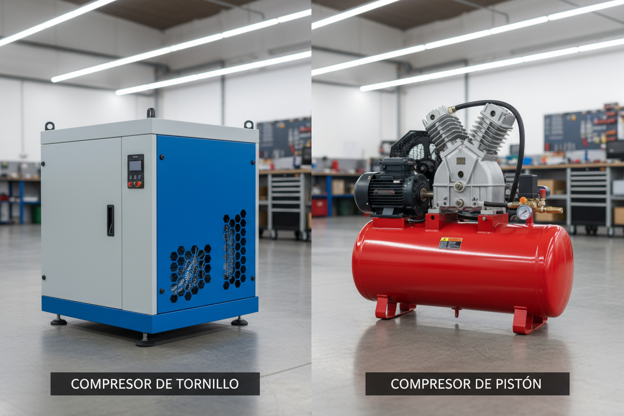 Tornillo vs Pistón: ¿Cuál es mejor para tu operación?