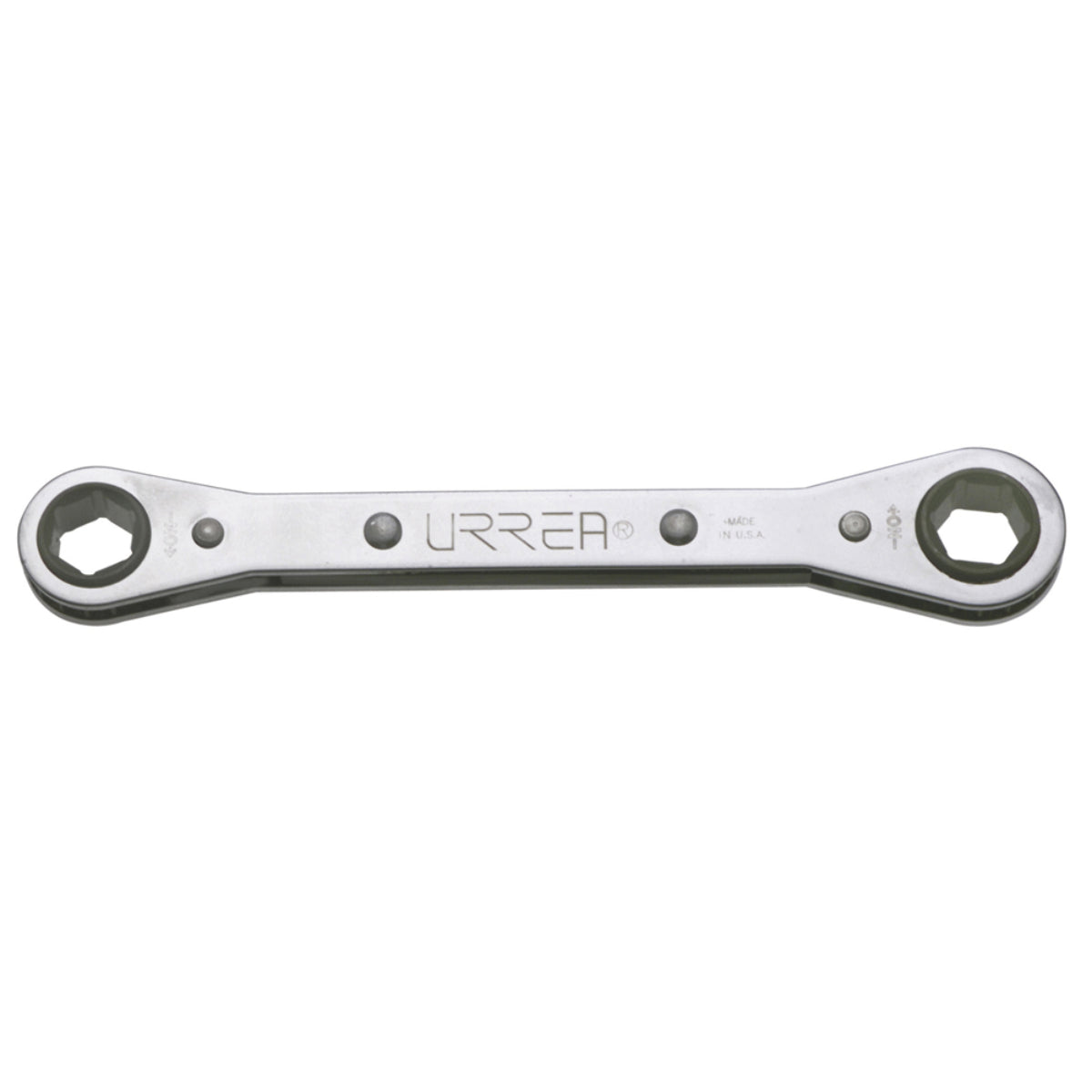 1196M-U - Urrea - Llave De Estrías Con Matraca 16mmx18mm