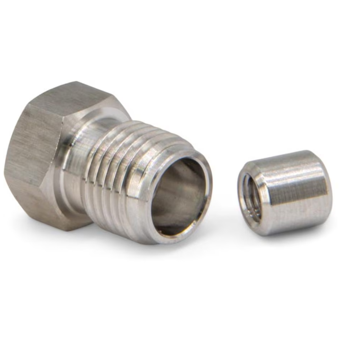 43701  Enerpac - Conexión de ultra alta presión - Casquillo prensa estopas con cuello - Cono de 0.38 pulg