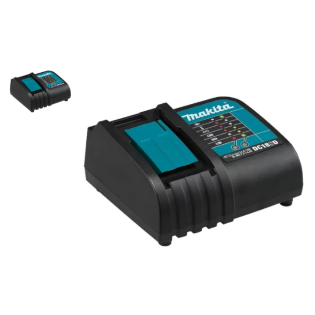 DC18RC - Makita - Cargador Óptimo Rápido LXT® Litio‑Ion de 18V
