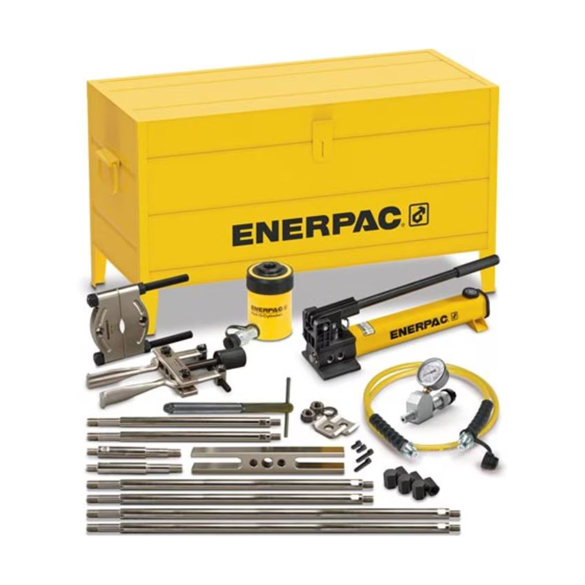 BHP261G  Enerpac - 12 Ton - Conjunto extractor de rodamientos hidráulicos con bomba manual