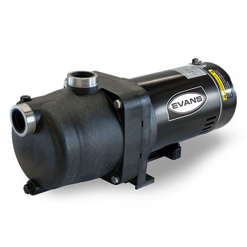 Bomba multietapas de superficie de 1 HP para agua limpia y sistemas hidroneumáticos residenciales. Motor monofásico de 115/220 V, 3 etapas y punto de operación publicado de 54 L/min a 32 m de carga.
