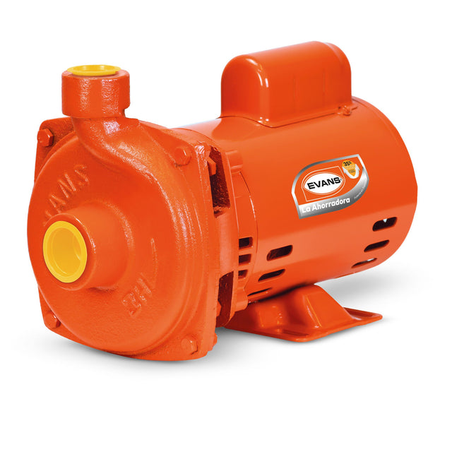 Bomba de superficie de 1 HP para transferencia de agua limpia y llenado de tinacos. Motor monofásico de 127/220 V, succión de 1¼ pulg. y descarga de 1 pulg.