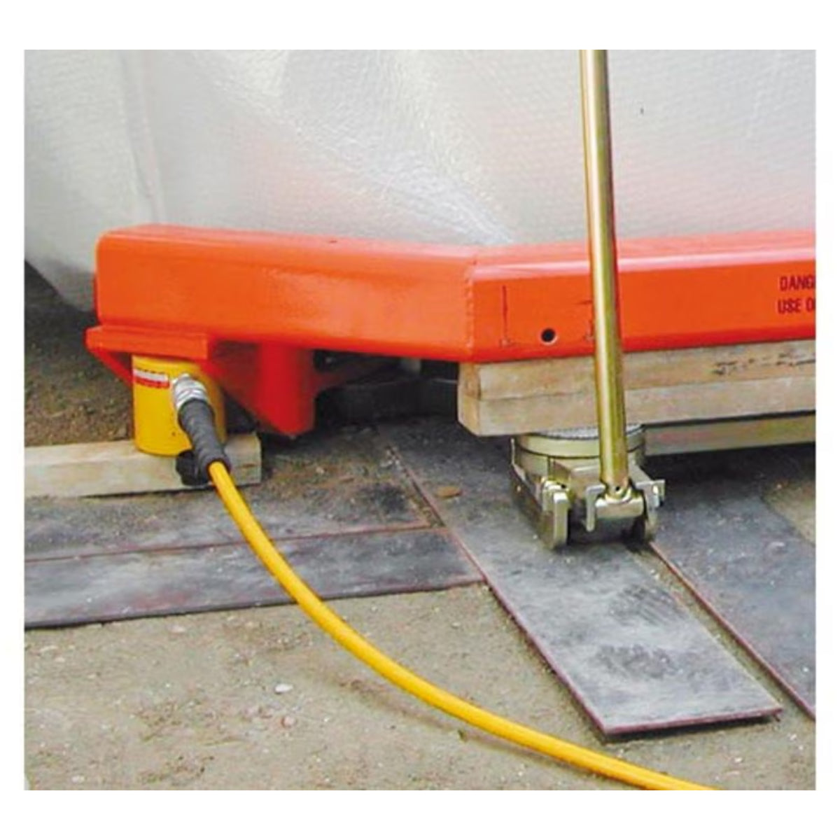 ER80 - Enerpac - Patín de carga de rodillos de cadena - 80 Ton Capacidad