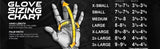 B52071-M - BOSS - Guante de trabajo de palma de cuero sintético de alta visibilidad - Talla: Mediano/M/8