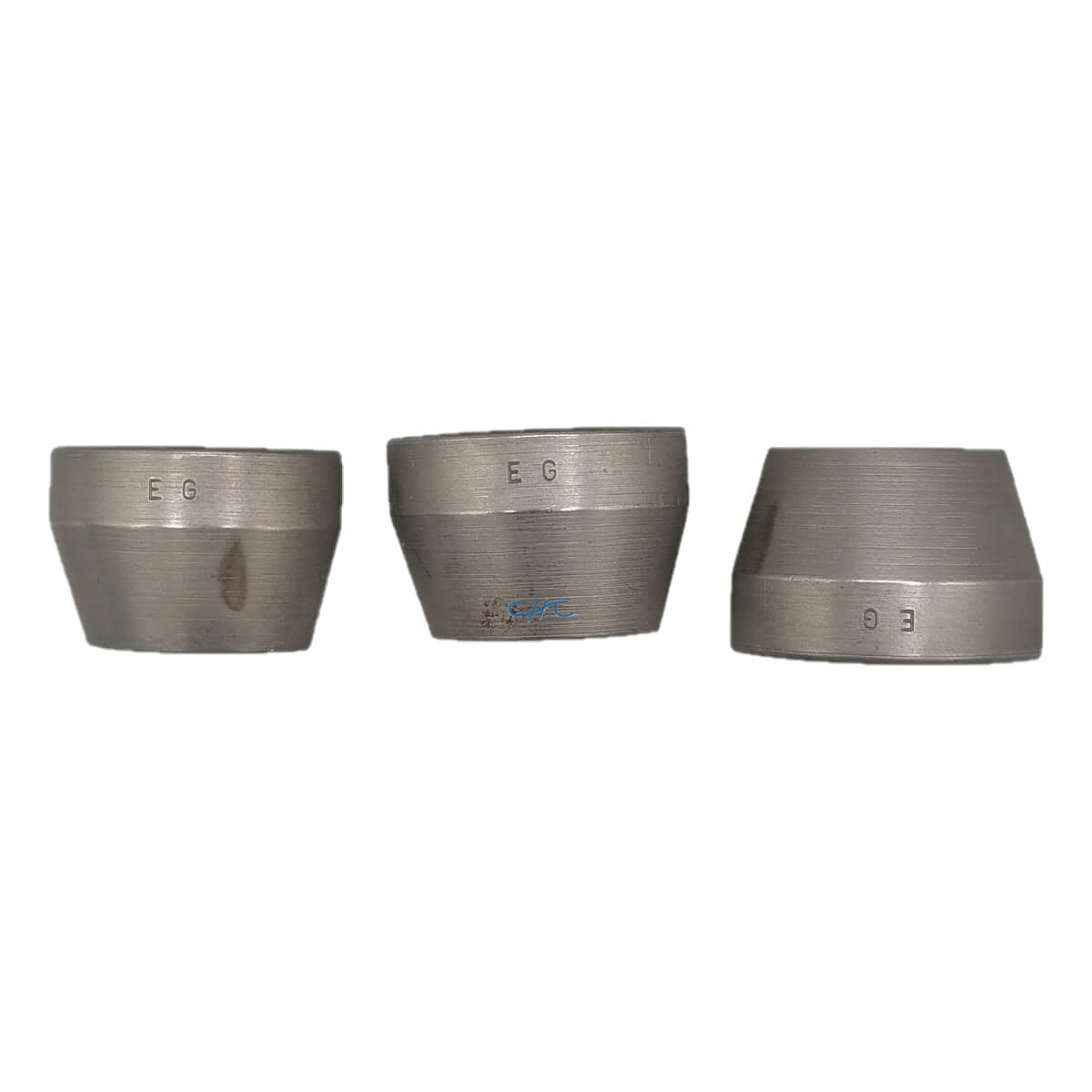 104706 - HUCK - Juego de 3 Mordazas de Mandril C50L, HP8 - Compatible: 99-5008, 99-5009, 99-5029, 99-5202, 99-5301