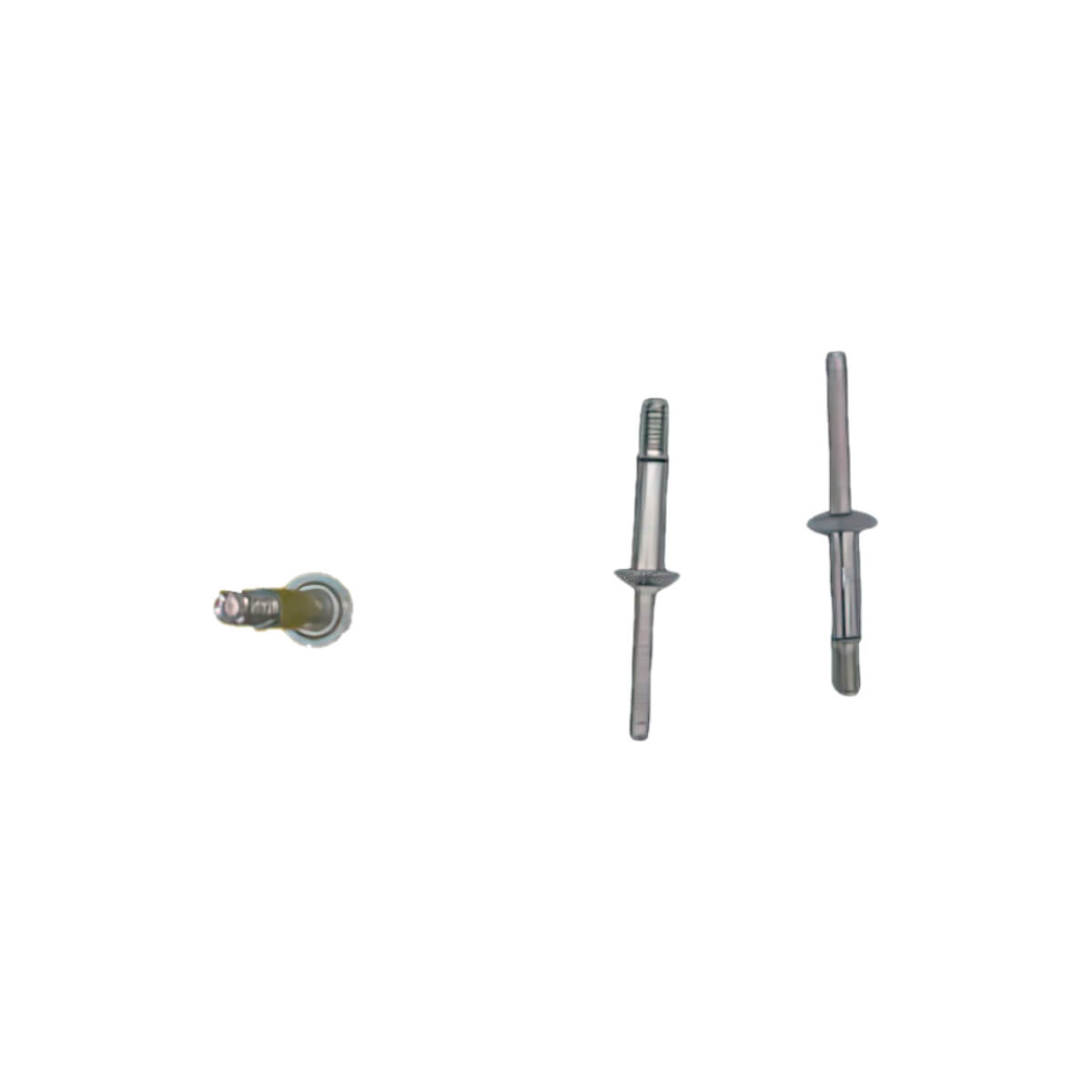 HKLP-R8-10 - Huck - Remache HuckLok 1/4" cabeza protruding, rango 0.375-0.625, acero al carbón zincado