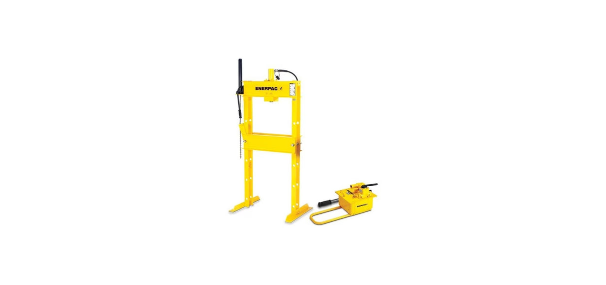 IPH-5080 - Enerpac - Prensas bastidor en H con RR5013 Cilindro de Doble Acción y P464 Bomba de Mano