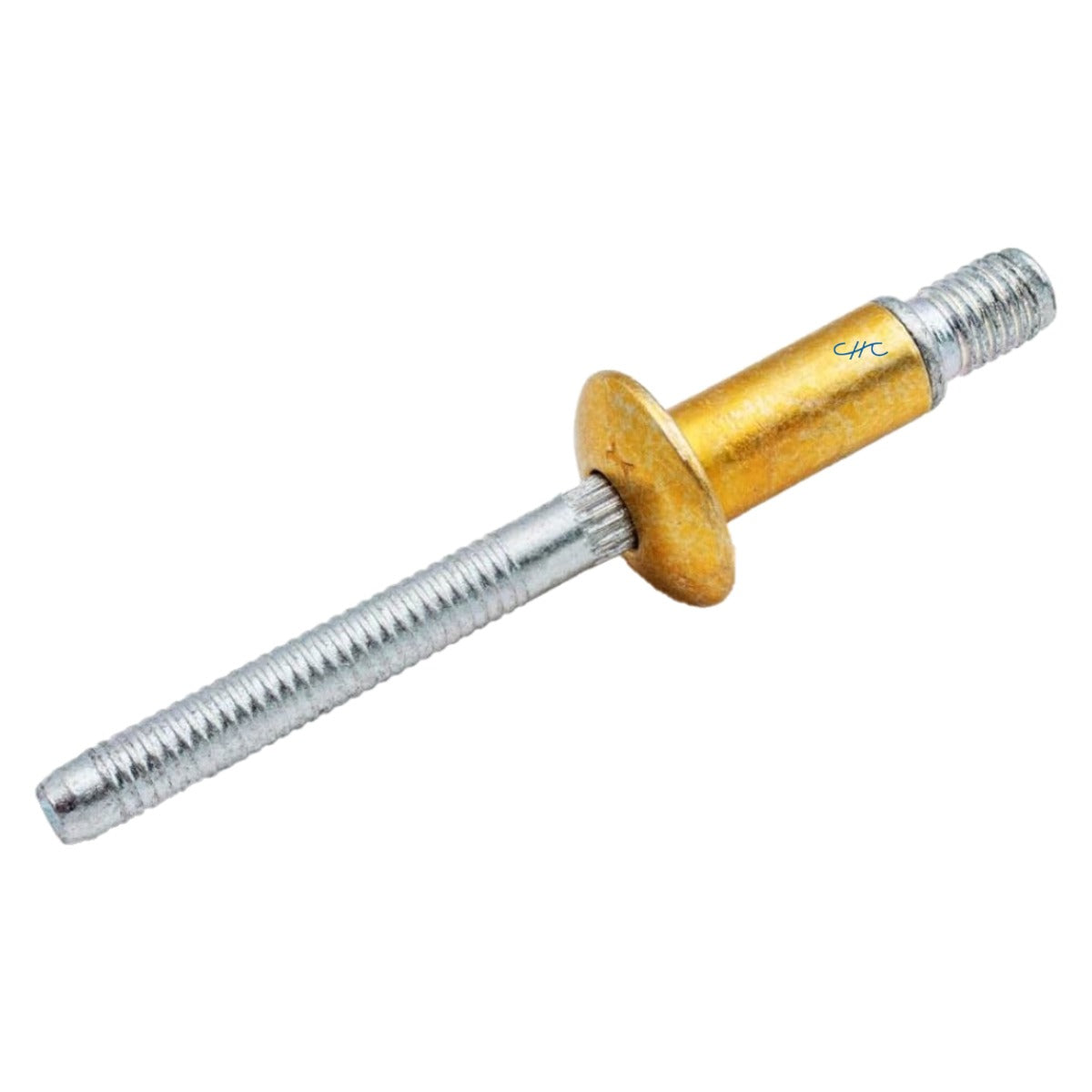 MBCP-R8-M8 - HUCK - Magna-Bulb - Remache ciego estructural versión con espacio libre; 1/4 pulgada - 0,308 - 0,387 pulgada de agarre - Cabeza sobresaliente -  acero/acero, tinte de zinc