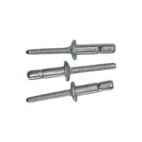 MGLP-R8-6-500PACK - Huck - Paquete - Remache MagnaLok 1/4" cabeza protruding, rango 0.080-0.375, acero al carbón zincado